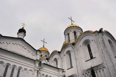 VLADIMIR, RUSSIA - November 3, 2021: view of the Assumption Cathedral in Vladimir