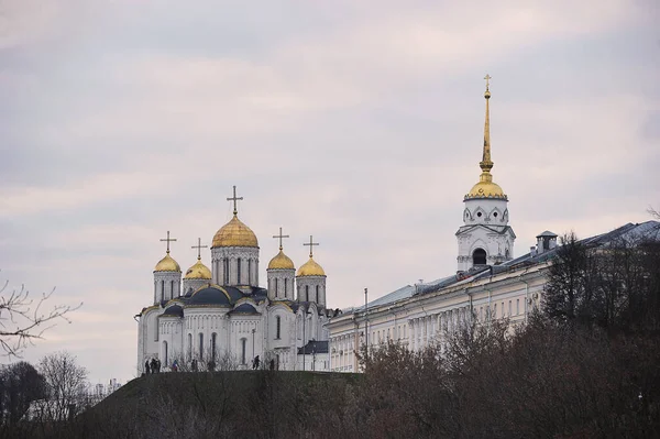 Vladimir Russia November 2021 View Assumption Cathedral Vladimir — стоковое фото