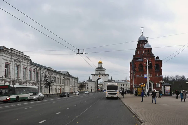 Vladimir Russia November 2021 View Golden Gate Vladimir — Stock Photo, Image