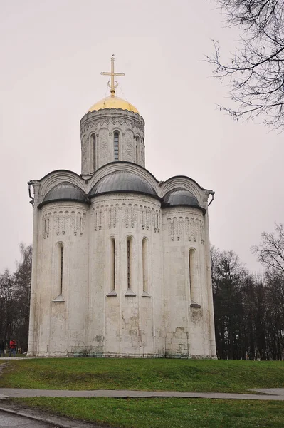 Vladimir Russia November 2021 View Dmitrievsky Cathedral Vladimir — Foto Stock