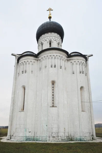 Vladimir Russia November 2021 Church Intercession Nerl Bogolyubovo — Foto Stock