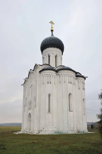 Vladimir Russia November 2021 Church Intercession Nerl Bogolyubovo — Stock Photo, Image