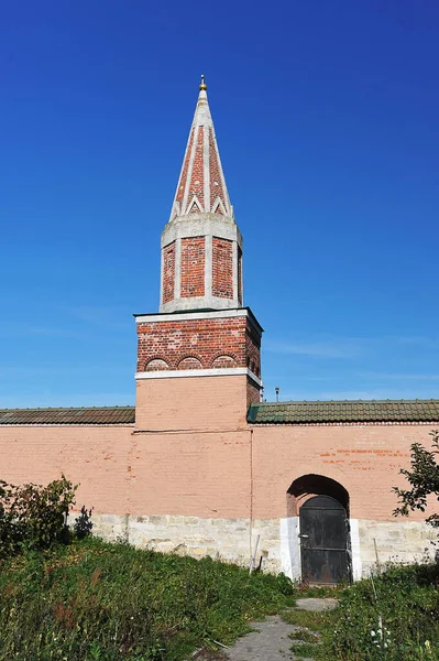 Kolomna Rusia Octubre 2021 Torre Del Monasterio Epifanía Kolomna — Foto de Stock