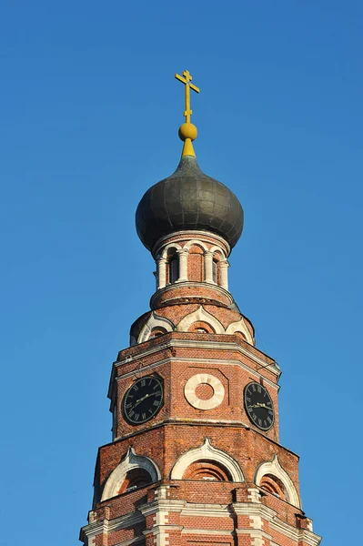 Bronnitsy Russia October 2021 Bell Tower Cathedral Michael Archangel Bronnitsy — Stock Photo, Image