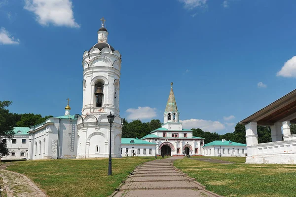 MOSCOW, RUSSIA - July 11, 2021: view of St. George's Church Kolomenskoye in moscow