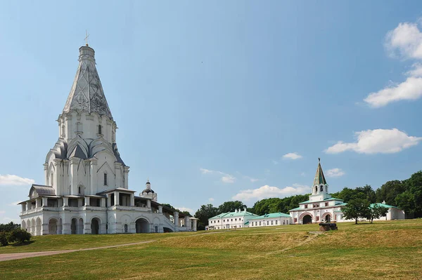 Moscow Russia July 2021 View Church Ascension Kolomenskoye Park Moscow — Stock Photo, Image