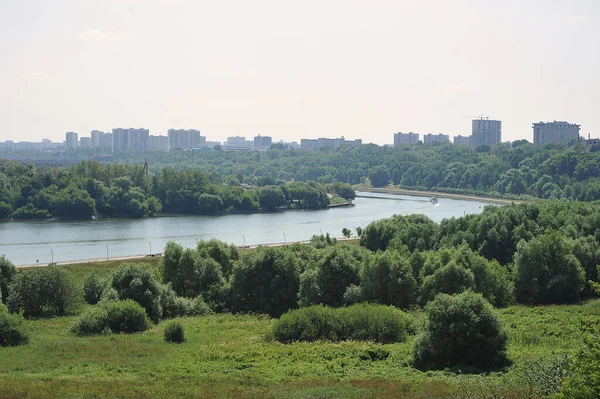 View Moscow River Kolomenskoye Park Moscow — Stock Fotó