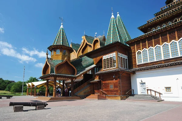 Moscow Russia July 2021 Palace Tsar Alexey Mikhailovich Kolomenskoye Moscow — Stockfoto