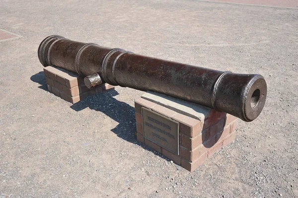Moscow Russia July 2021 Fortress Cannon Kolomenskoye Moscow — 图库照片