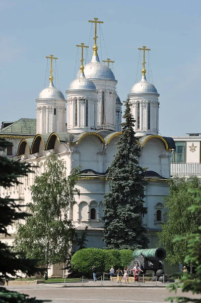 Moscow Russia June 2021 View Church Twelve Apostles Tsar Cannon — Stock Fotó