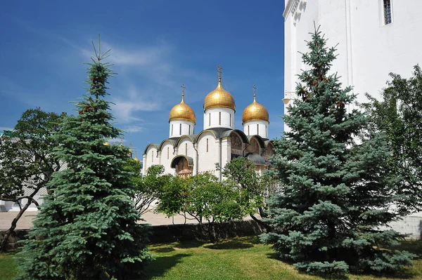 Moscow Russia June 2021 View Assumption Cathedral Kremlin Moscow — Stock Photo, Image