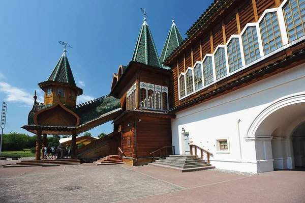 Moscow Russia July 2021 Palace Tsar Alexey Mikhailovich Kolomenskoye Moscow — Stock Photo, Image