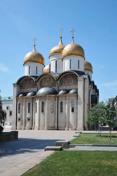 Moscow Russia June 2021 View Assumption Cathedral Territory Kremlin Moscow — 스톡 사진