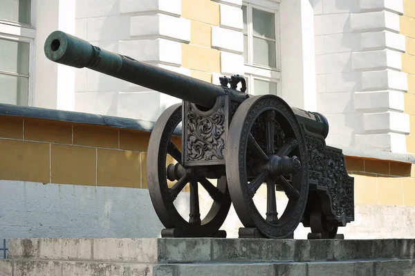 Moscow Russia June 2021 Old Bronze Cannon Territory Kremlin Moscow — Φωτογραφία Αρχείου