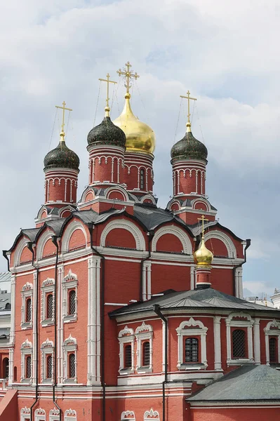 Moscow Russia June 2021 View Znamensky Cathedral Moscow — Stock Photo, Image