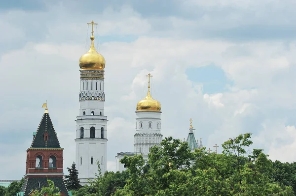 Moscow Russia June 2021 View Bell Tower Ivan Great Cathedral — Stok fotoğraf