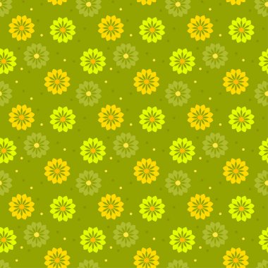 Çok yapraklı çiçekleri olan kusursuz çiçekli bir arka plan.