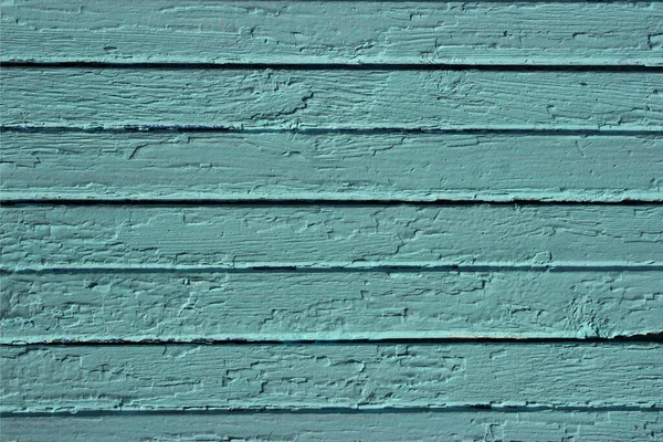 Blå Målade Träskivor Strukturerad Ljusblå Bakgrund — Stockfoto