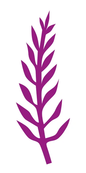 文体设计的抽象工厂 紫色的枝条 一个自然因素 — 图库矢量图片