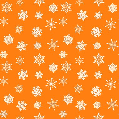 Kar taneleri pürüzsüz kış desenleri Yeni yıl kırmızı