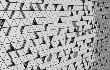 Beyaz üçgen soyut arka plan. Modern grunge üçgeni yüzeyi. 3d oluşturma ızgara yapısı.