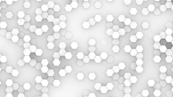 Duo Tone Hexagon Achtergrond Textuur Weergave Illustratie Futuristische Abstracte Achtergrond — Stockfoto