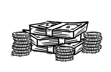 Banknotlar ve madeni paralar dosyasının çizim biçimi.