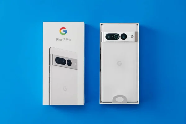 Melbourne Avustralya Ekim 2022 Yepyeni Bir Google Pixel Pro Nun - Stok İmaj