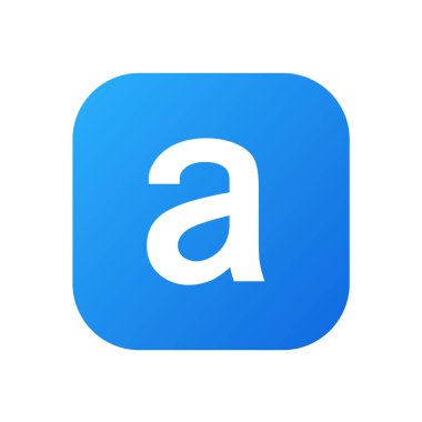 A vitamini mavi ikonu. Retinol damlası hap kapsülü