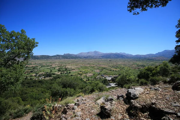 Lasithi Plateau High Endorheic Plateau Located Lasithi Regional Unit Eastern — стоковое фото