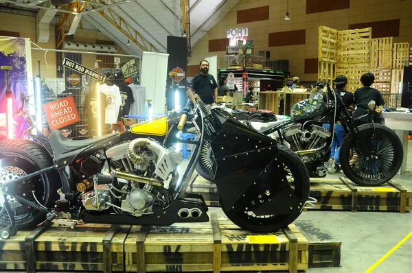 Serdang Malaysia Květen Vlastní Harley Davidson Motocykl Displej Pro Veřejnost — Stock fotografie