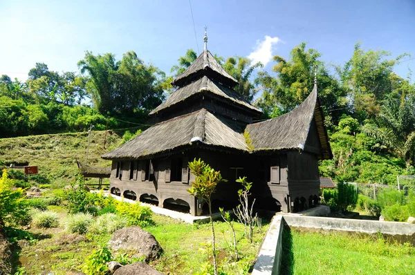 West Sumatera Indonesia June 2014 Tuo Kayu Jao Mosque Located — Stock Photo, Image