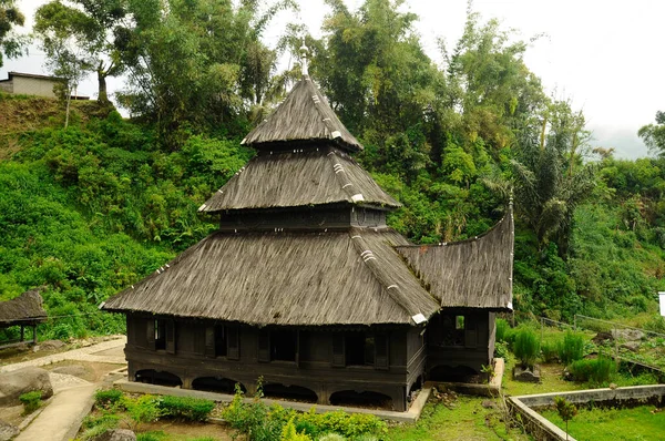 Bati Sumatera Ndonezya Haziran 2014 Tuo Kayu Jao Camii Batı — Stok fotoğraf