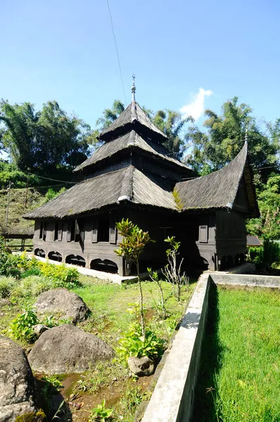 Bati Sumatera Ndonezya Haziran 2014 Tuo Kayu Jao Camii Batı — Stok fotoğraf