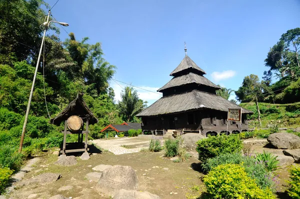 Bati Sumatera Ndonezya Haziran 2014 Tuo Kayu Jao Camii Batı — Stok fotoğraf