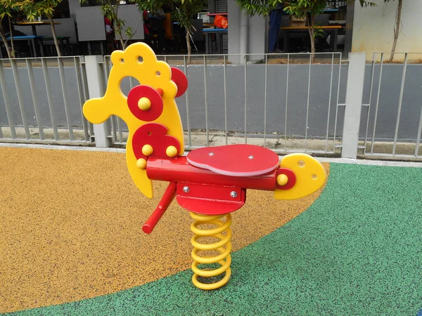 Seremban Malaysia January 2017 Modern Children Outdoor Playground Public Park — Stock Photo, Image