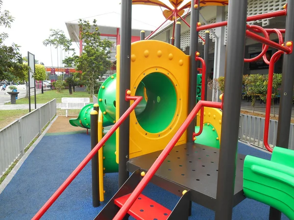 Seremban Malaysia Januari 2017 Moderne Speeltuin Voor Kinderen Het Openbare — Stockfoto