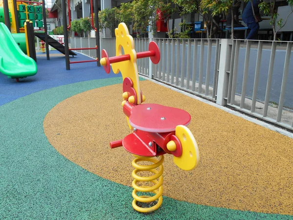 Seremban Malaysia January 2017 Modern Children Outdoor Playground Public Park — 图库照片