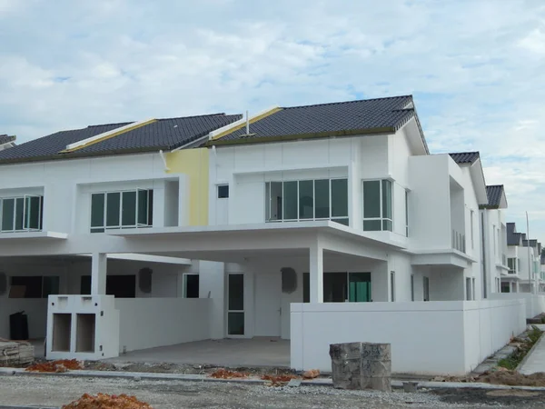 Seremban Malasia Septiembre 2017 Casa Lujo Dos Pisos Construcción Seremban — Foto de Stock