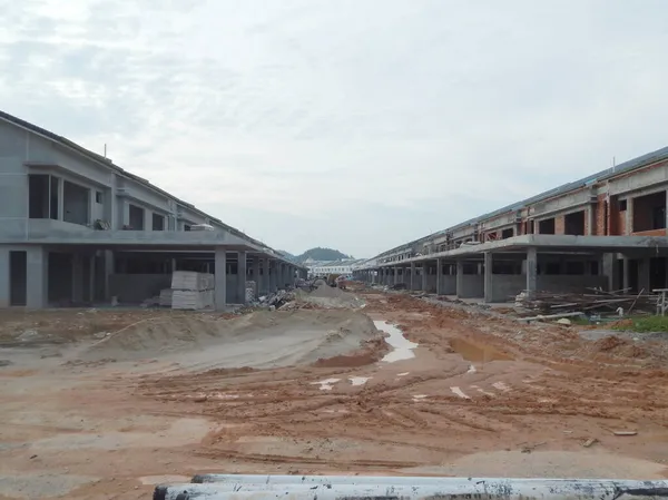 Seremban Malaysia Settembre 2017 Casa Lusso Due Piani Costruzione Seremban — Foto Stock