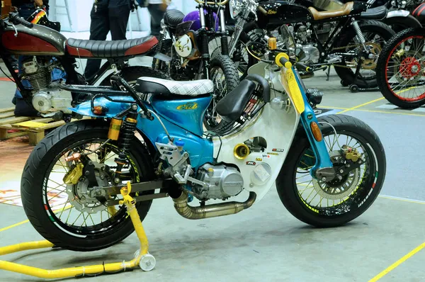 Serdang Malaysia Julho 2017 Personalizado Motocicleta Exibida Proprietários Projetar Criativamente — Fotografia de Stock
