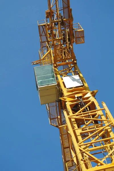 Perak Malaysia February 2016 Tower Crane Used Lift Heavy Load — Stock Photo, Image