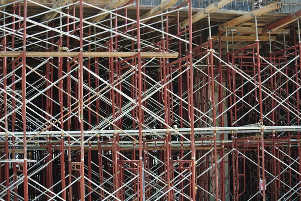 Selangor Malaysia Januari 2015 Steigerbouw Als Tijdelijke Constructie Voor Het — Stockfoto