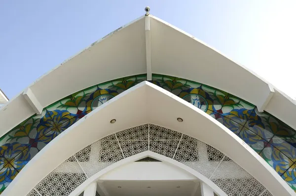 Malacca Malaysia January 2014 Architectural Detail Malacca Straits Mosque Malacca — Stock Photo, Image