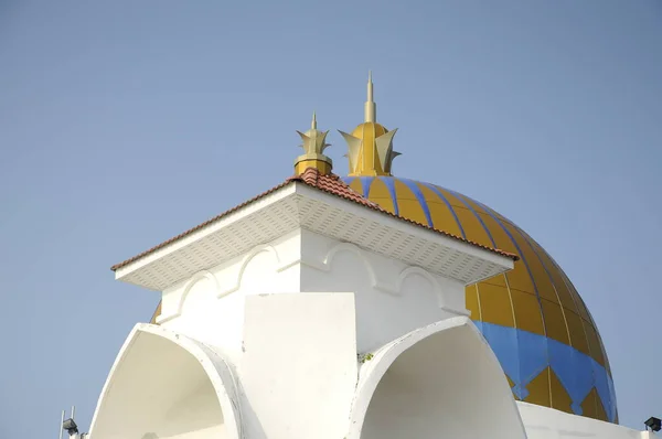 Malacca Malaysia January 2014 Architectural Detail Malacca Straits Mosque Malacca — Stock Photo, Image