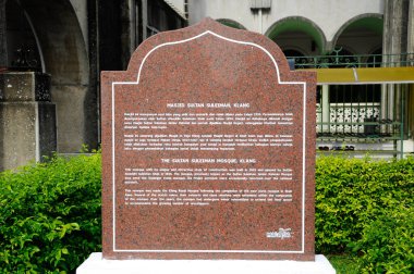 SELANGOR, MALAYSIA -21 Ağustos 2014: Klang, Selangor, Malezya 'daki Sultan Süleyman Camii. Selangor Kraliyet Camii 'ydi ve 1934' te resmen açıldı..