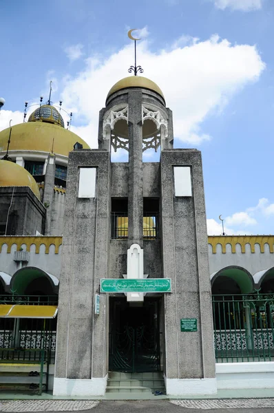 Selangor マレーシア 2014年8月21日 マレーシア セランゴール州クランにあるスルタン スレイマン モスクの建築の詳細 細部は建築家によって設計された — ストック写真