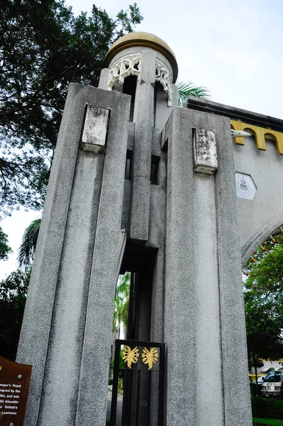 Selangor Malaysia August 2014 Architectural Detail Sultan Suleiman Mosque Klang — Stock Photo, Image