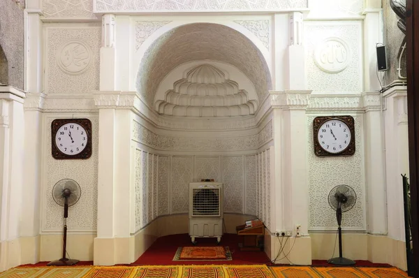 Selangor Malaysia August 2014 Interior Sultan Suleiman Mosque Klang Selangor — Stock Photo, Image