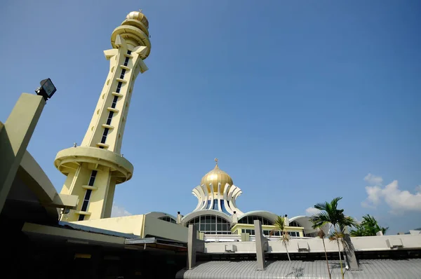 Penang Malasia Abril 2014 Mezquita Estatal Penang Mezquita Penang Una — Foto de Stock